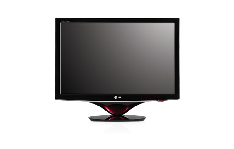 Vista frontal de Monitor LCD LED con una pantalla widescreen de 24&#34;, diseño ultrafino y el mejor contraste de imagen del mercado. W2486L