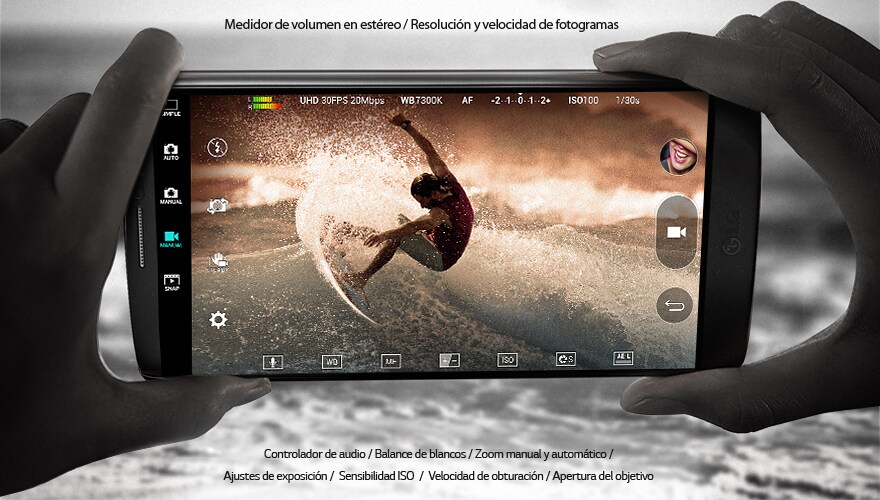 CON EL MODO VÍDEO MANUAL, GRABA TUS RECUERDOS COMO UN PROFESIONAL