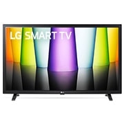 Vista frontal de LG HD 32'' LQ631 Commercial TV con ThinQ AI (Inteligencia Artificial), Procesador Inteligente α5 generación 5 32LQ631CBSA