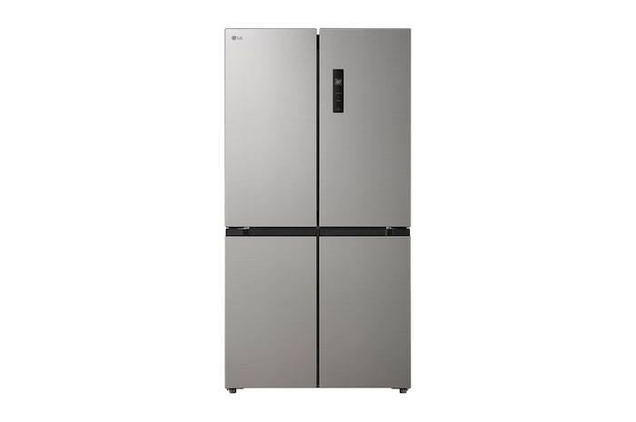 Vista frontal de Refrigeradora French Door 424L Multi Air Flow con Alarma de Puerta, GM47MPZ