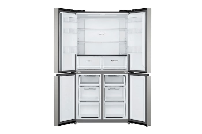 Front all door open without food