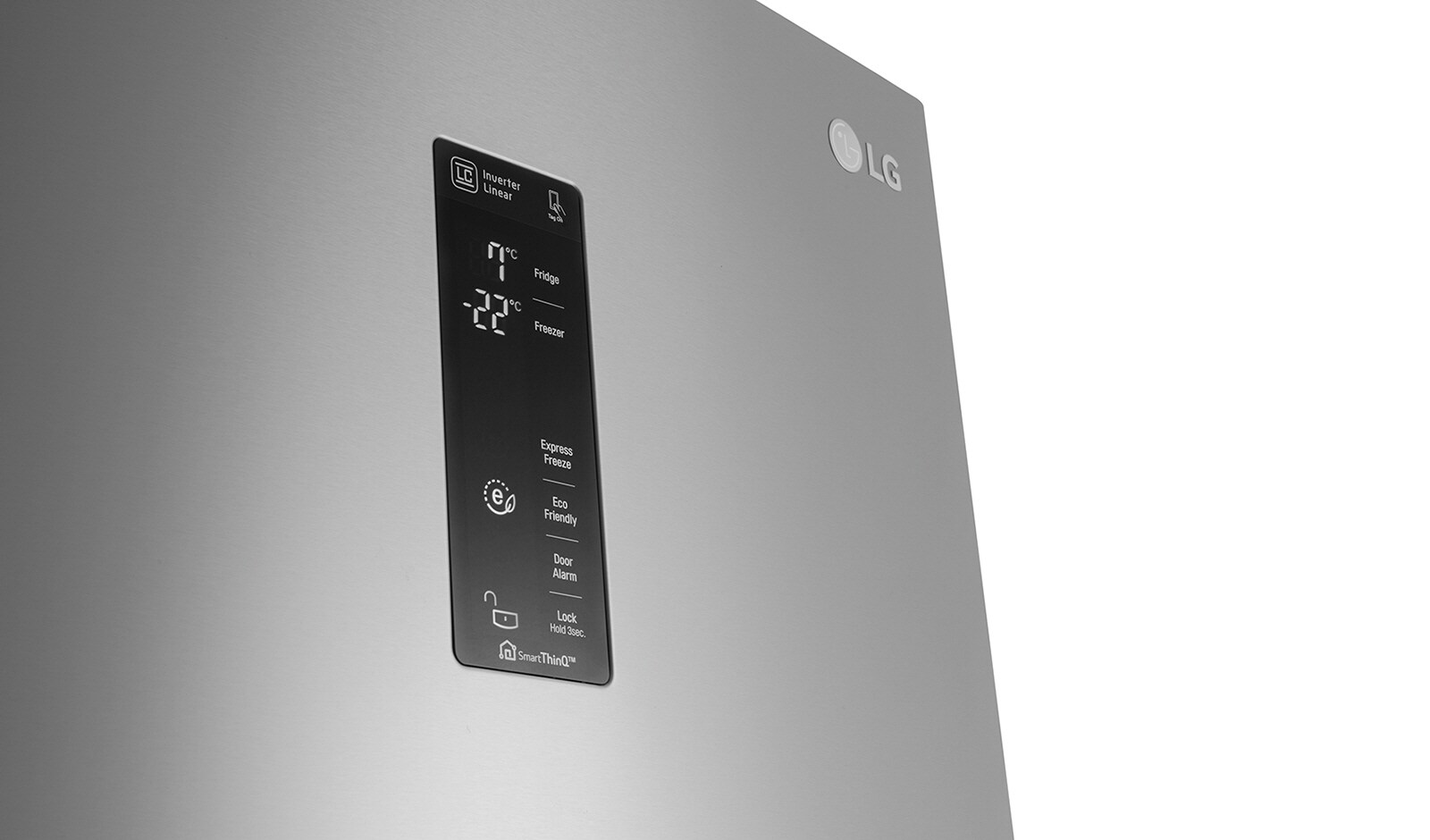 LG Refrigeradora con Inverter Linear Compressor (10 años de garantía) y 349 L de capacidad, GB32SVN