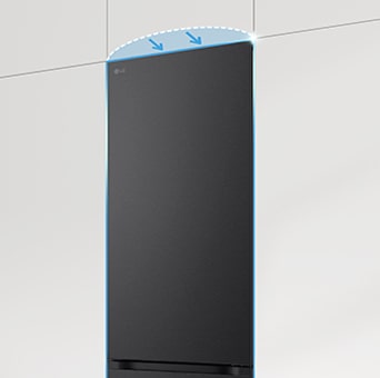 Elegante refrigeradora de puerta plana. Se integra perfectamente a tu cocina.	