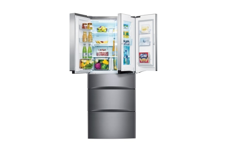 LG Refrigeradora con Puerta Mágica (Door-in-Door), Inverter Linear Compressor (10 años de garantía) y  408L de capacidad, GB40MDP