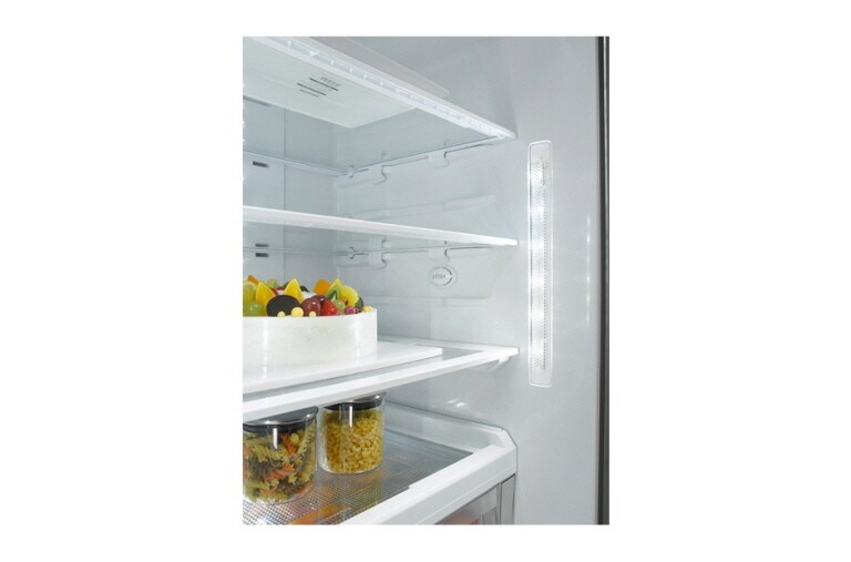 LG Refrigeradora con Inverter Linear Compressor (10 años de garantía) y 393L de capacidad, GB40WVN