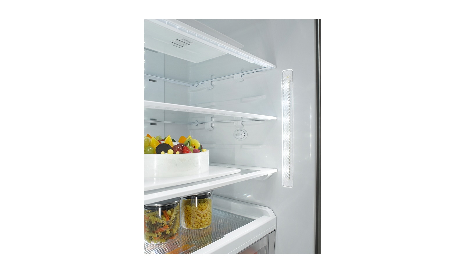 LG Refrigeradora con Inverter Linear Compressor (10 años de garantía) y 393L de capacidad, GB40WVN