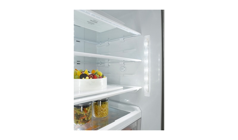 LG Refrigeradora con Inverter Linear Compressor (10 años de garantía) y 393L de capacidad, GB40WVN