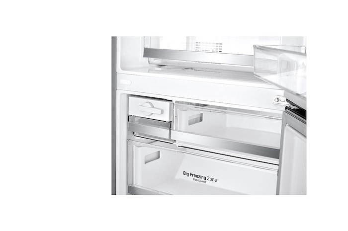 LG Refrigeradora LG Bottom Freezer 408L con Múltiple Flujo de Aire, GB41BPP