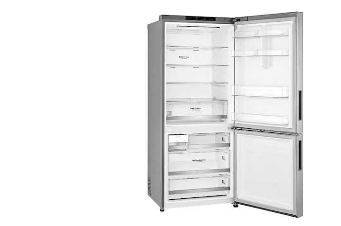 LG Refrigeradora LG Bottom Freezer 408L con Múltiple Flujo de Aire, GB41BPP