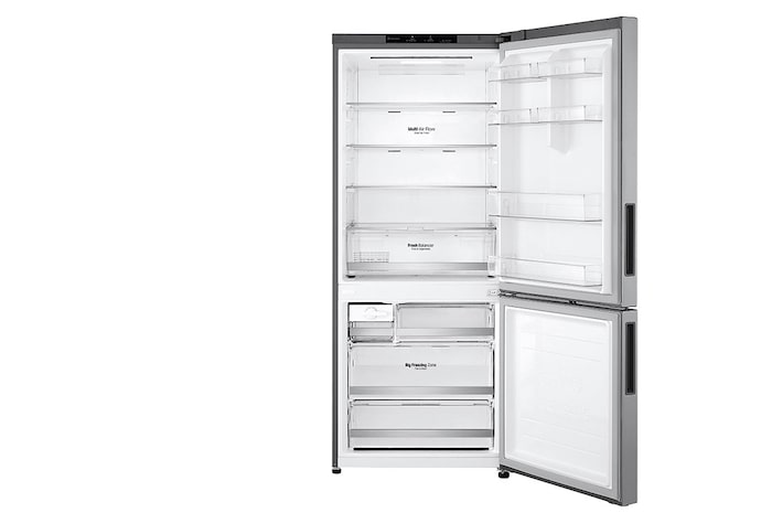 LG Refrigeradora LG Bottom Freezer 408L con Múltiple Flujo de Aire, GB41BPP