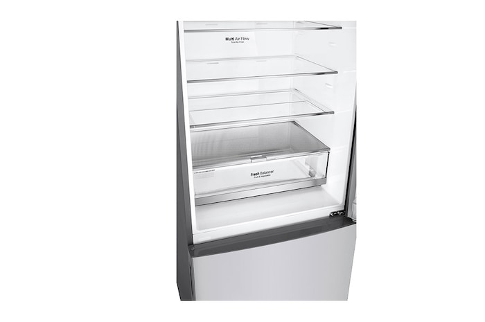 LG Refrigeradora LG Bottom Freezer 408L con Múltiple Flujo de Aire, GB41BPP