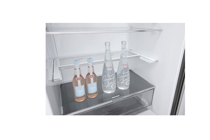 LG Refrigeradora LG Bottom Freezer 408L con Múltiple Flujo de Aire, GB41BPP