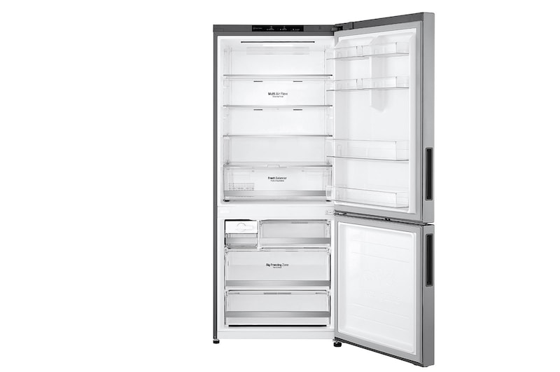 LG Refrigeradora LG Bottom Freezer 408L con Múltiple Flujo de Aire, GB41BPP