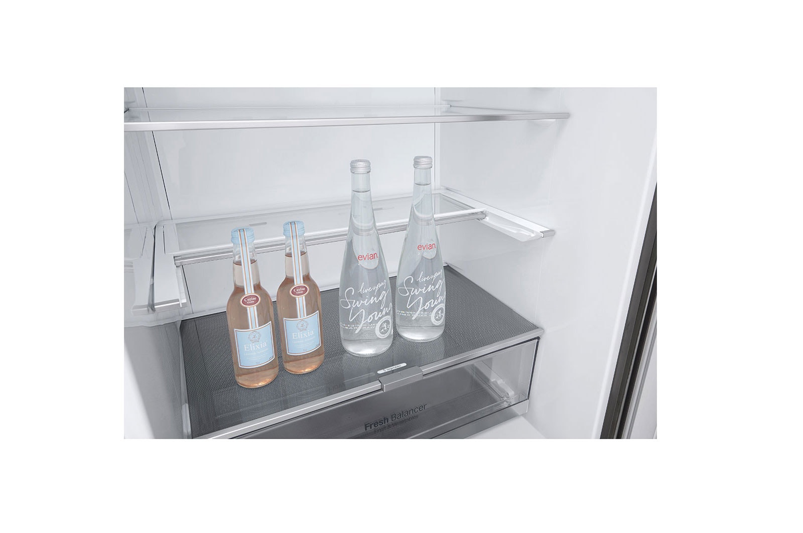 LG Refrigeradora Bottom Freezer 408L con Múltiple Flujo de Aire, GB41BPP