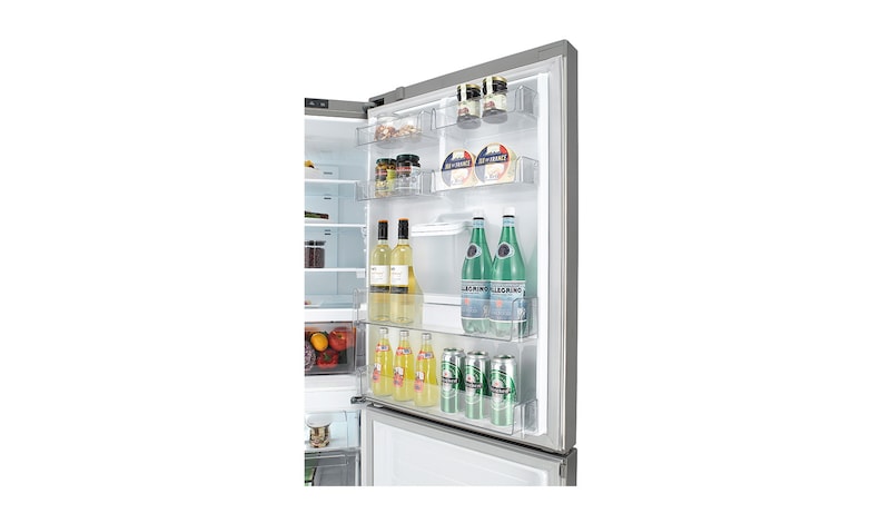 LG Refrigeradora con Inverter Linear Compressor (10 años de garantía) y 440L de capacidad, GB44SVN
