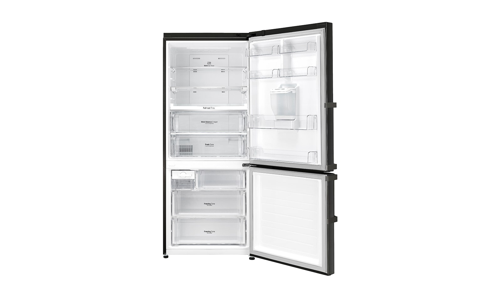 LG Refrigeradora con Inverter Linear Compressor, 440 L , GB45EVD