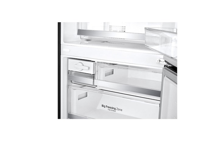 LG Refrigeradora LG Bottom Freezer 446L con Conectividad Wi-Fi, GB46TGT