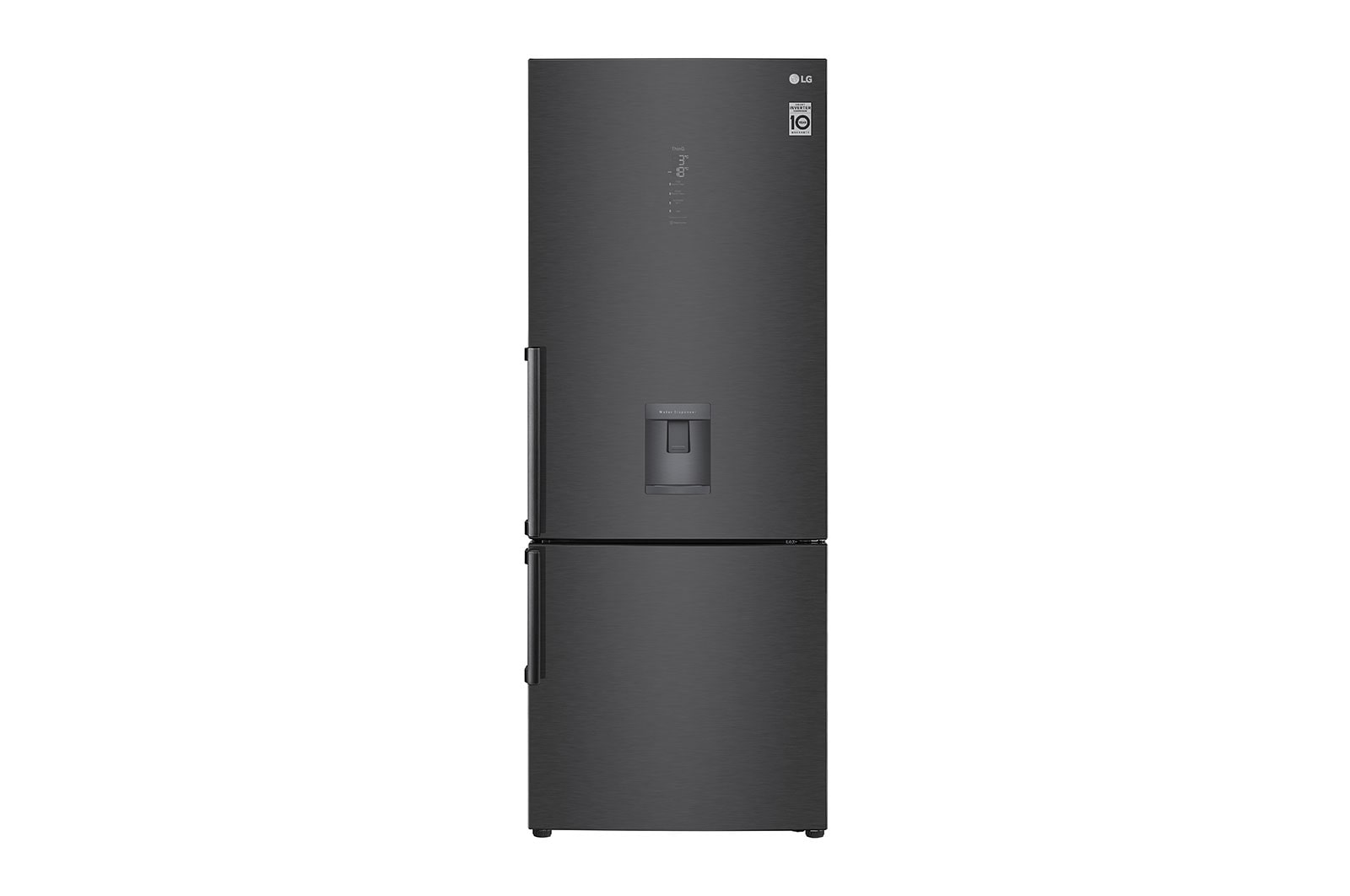 LG Refrigeradora Bottom Freezer 446L, Múltiple Flujo de aire, Control de humedad y conectividad Wi-Fi, GB46TGT