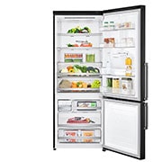 LG Refrigeradora Bottom Freezer 446L, Múltiple Flujo de aire, Control de humedad y conectividad Wi-Fi, GB46TGT