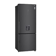 LG Refrigeradora Bottom Freezer 446L, Múltiple Flujo de aire, Control de humedad y conectividad Wi-Fi, GB46TGT