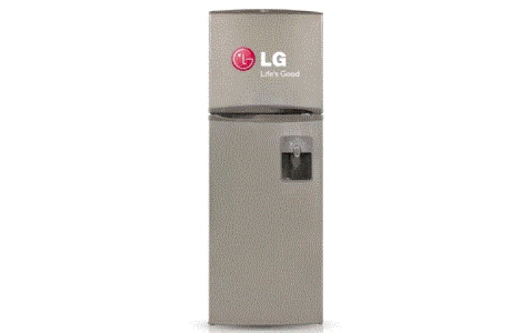 Vista frontal de Refrigeradora NO FROST, 241LTS, PLATINUM SILVER 2 GM-C322SLDC