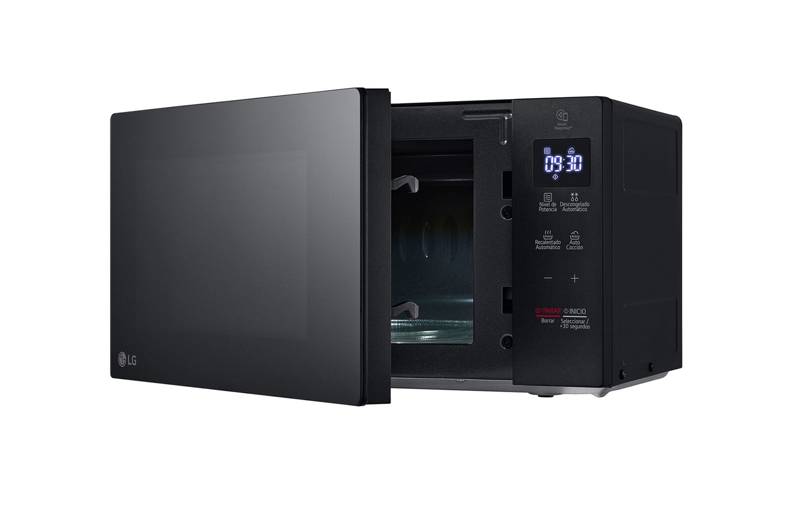 Front view open door