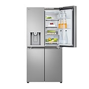 LG Llévate un microondas a s/.99.00 Por la compra de Refrigeradora French Door LG ThinQ™, GM57SPYMS20.ESPR