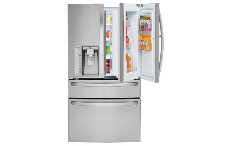 LG Refrigeradora con Puerta Mágica (Door-in-Door), Inverter Linear Compressor (10 años de garantía) y 895 L de capacidad, GM84SDS