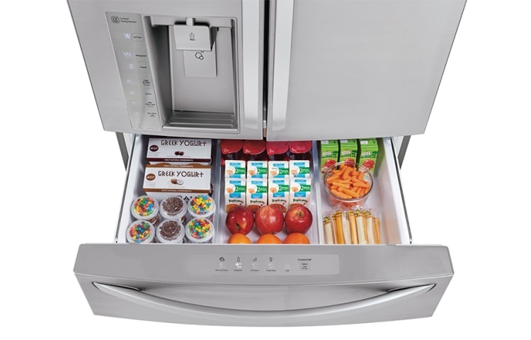 LG Refrigeradora con Puerta Mágica (Door-in-Door), Inverter Linear Compressor (10 años de garantía) y 895 L de capacidad, GM84SDS