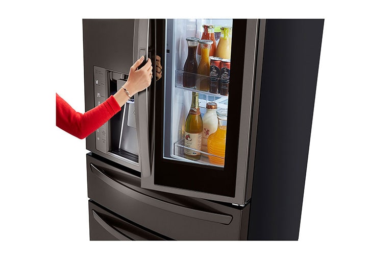 LG Refrigeradora French Door 682L, InstaView con HygieneFresh+ y conectividad Wi-Fi, GM84SXD