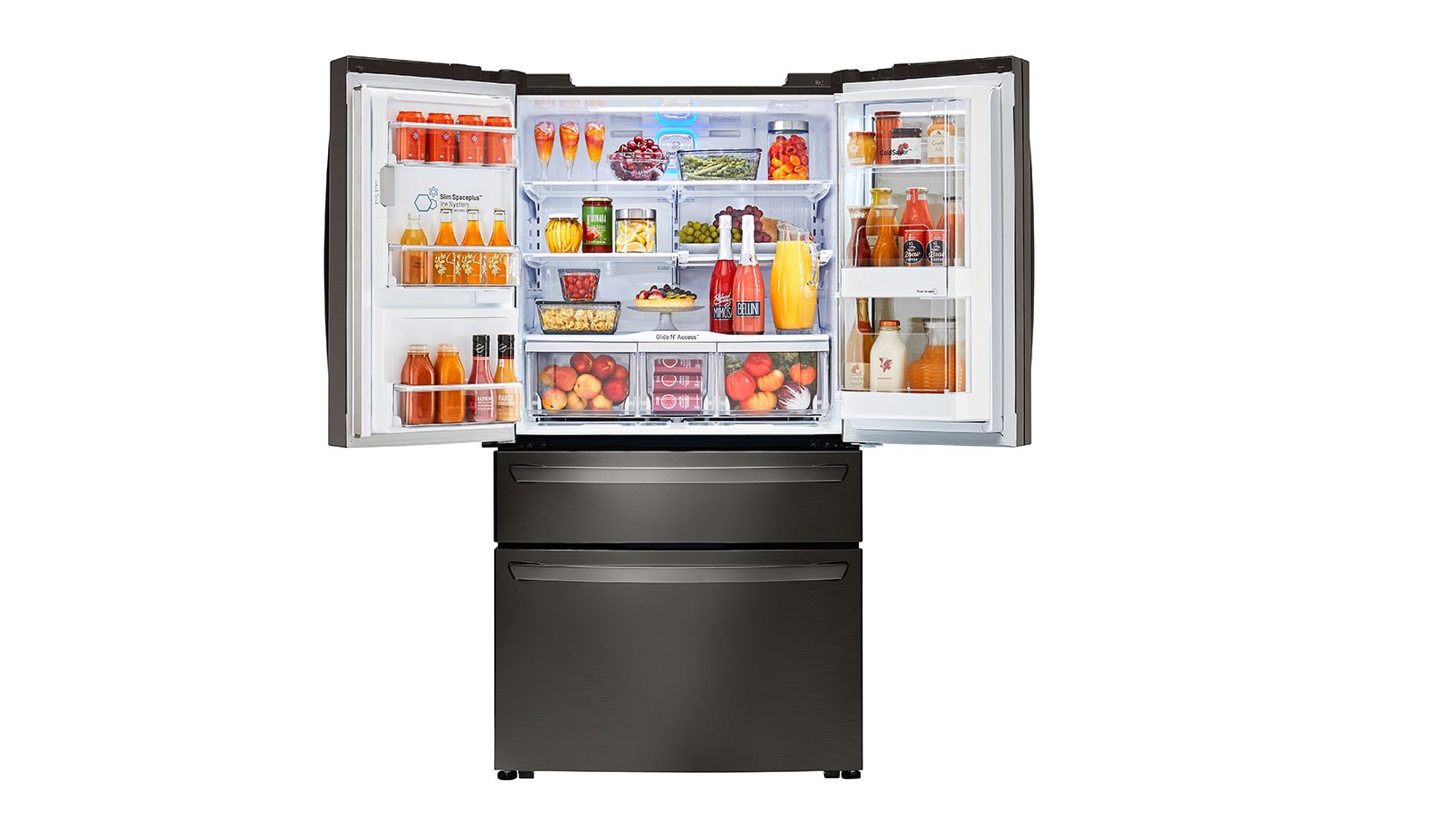LG Refrigeradora French Door 682L, InstaView con HygieneFresh+ y conectividad Wi-Fi, GM84SXD