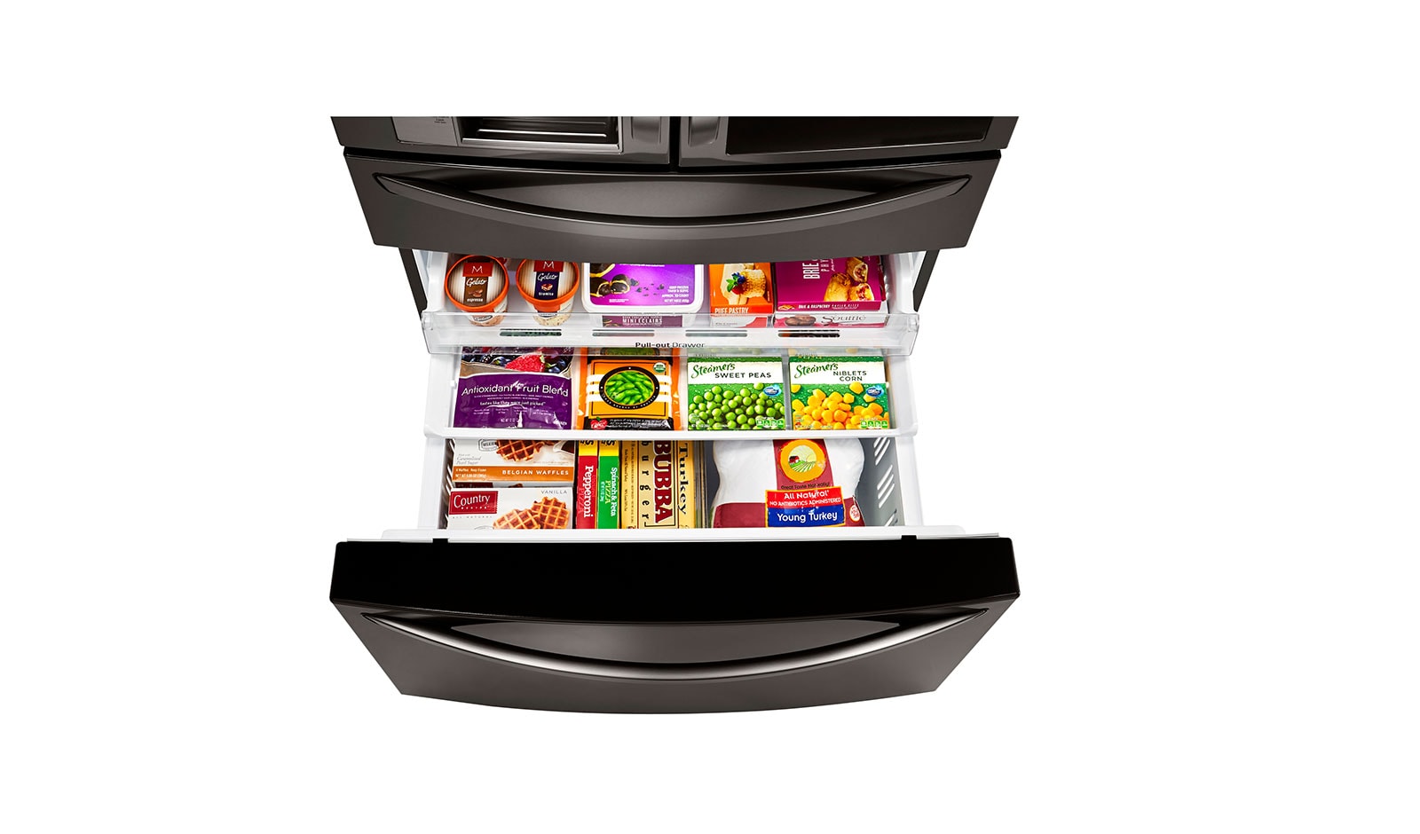 LG Refrigeradora French Door 682L, InstaView con HygieneFresh+ y conectividad Wi-Fi, GM84SXD