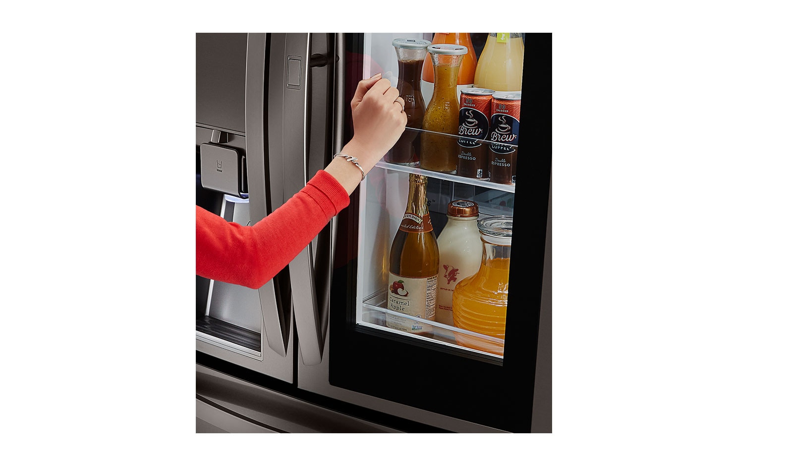 LG Refrigeradora French Door 682L, InstaView con HygieneFresh+ y conectividad Wi-Fi, GM84SXD