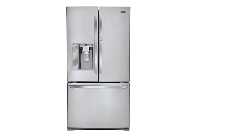 Vista frontal de Refrigeradora con Puerta Mágica (Door-in-Door), Inverter Linear Compressor (10 años de garantía) y 864 L de capacidad GM86SDS