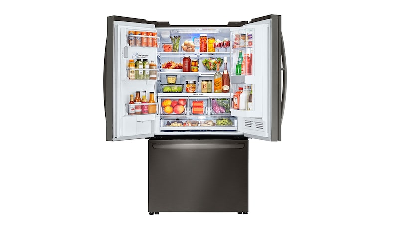 LG Refrigeradora Smart ThinQ con conectividad Wi-Fi Instaview Door-in-Door con Inverter Linear Compressor (10 años de garantía) y 691L de capacidad, GM87SXD