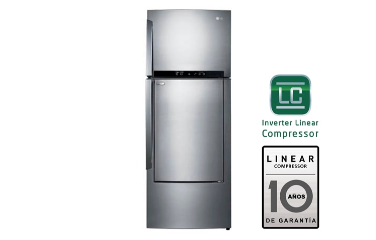 Vista frontal de REFRIGERADORA NO FROST, 496LTS, PUERTA EN PUERTA, VCM GR-S634GSR