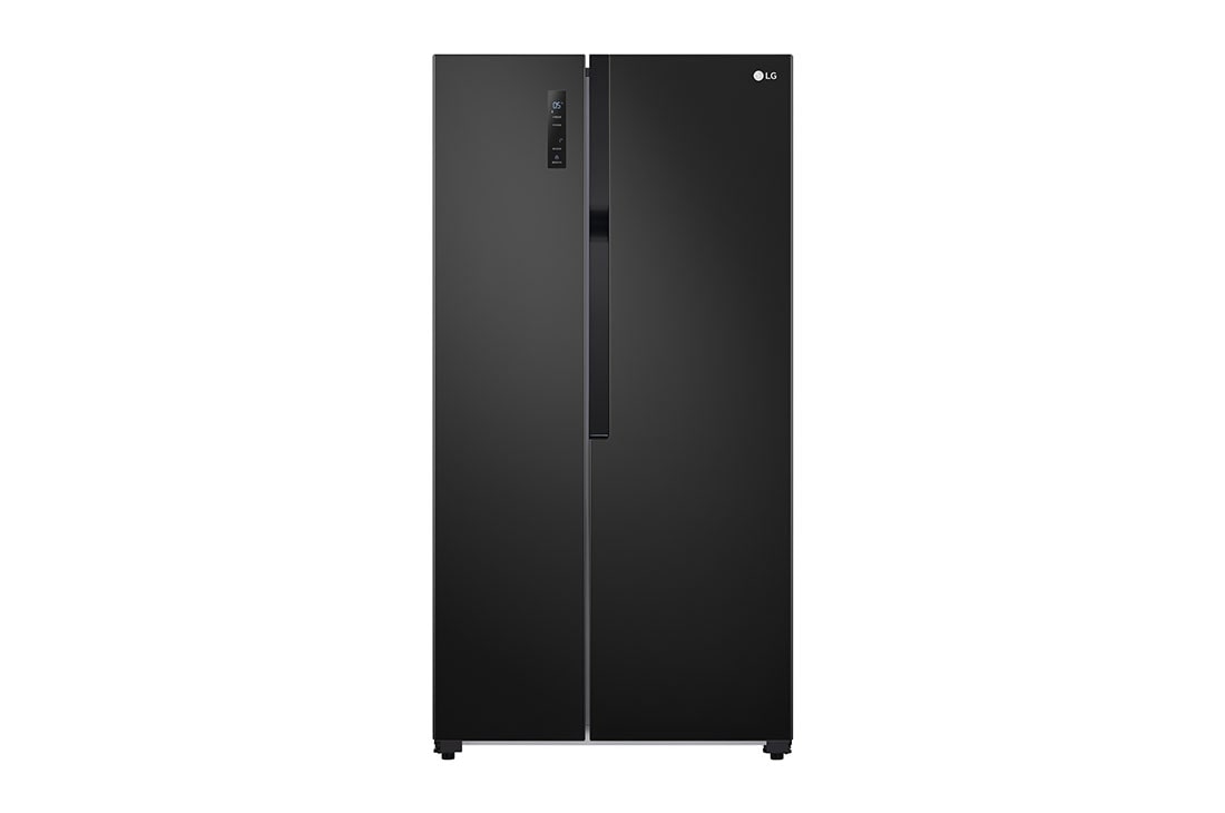LG Refrigeradora Side by Side 509L con Múltiple Flujo de Aire, Total No Frost y Panel LED Táctil, GS51MPD