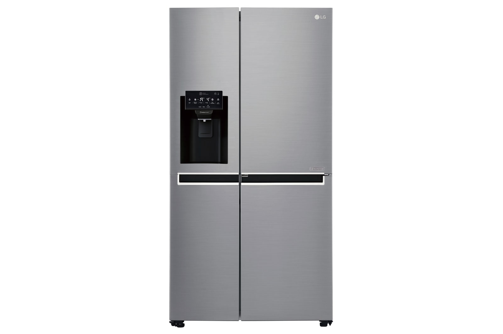 LG Refrigeradora Side by Side 601L, Door-in-Door con Mútiple Flujo de aire y conectividad Wi-Fi, GS65SDPN
