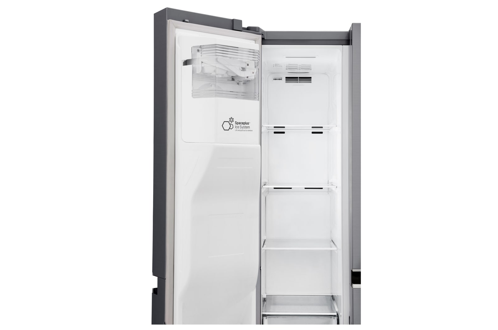LG Refrigeradora Side by Side 601L, Door-in-Door con Mútiple Flujo de aire y conectividad Wi-Fi, GS65SDPN