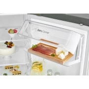 LG Refrigeradora Side by Side 601L con Múltiple Flujo de aire y conectividad Wi-Fi, plateada, GS65SPPN