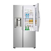LG Refrigeradora Instaview Door-in-Door con Inverter Linear Compressor (10 años de garantía) y 691L de capacidad, GS74SXS