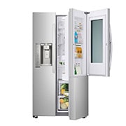 LG Refrigeradora Instaview Door-in-Door con Inverter Linear Compressor (10 años de garantía) y 691L de capacidad, GS74SXS