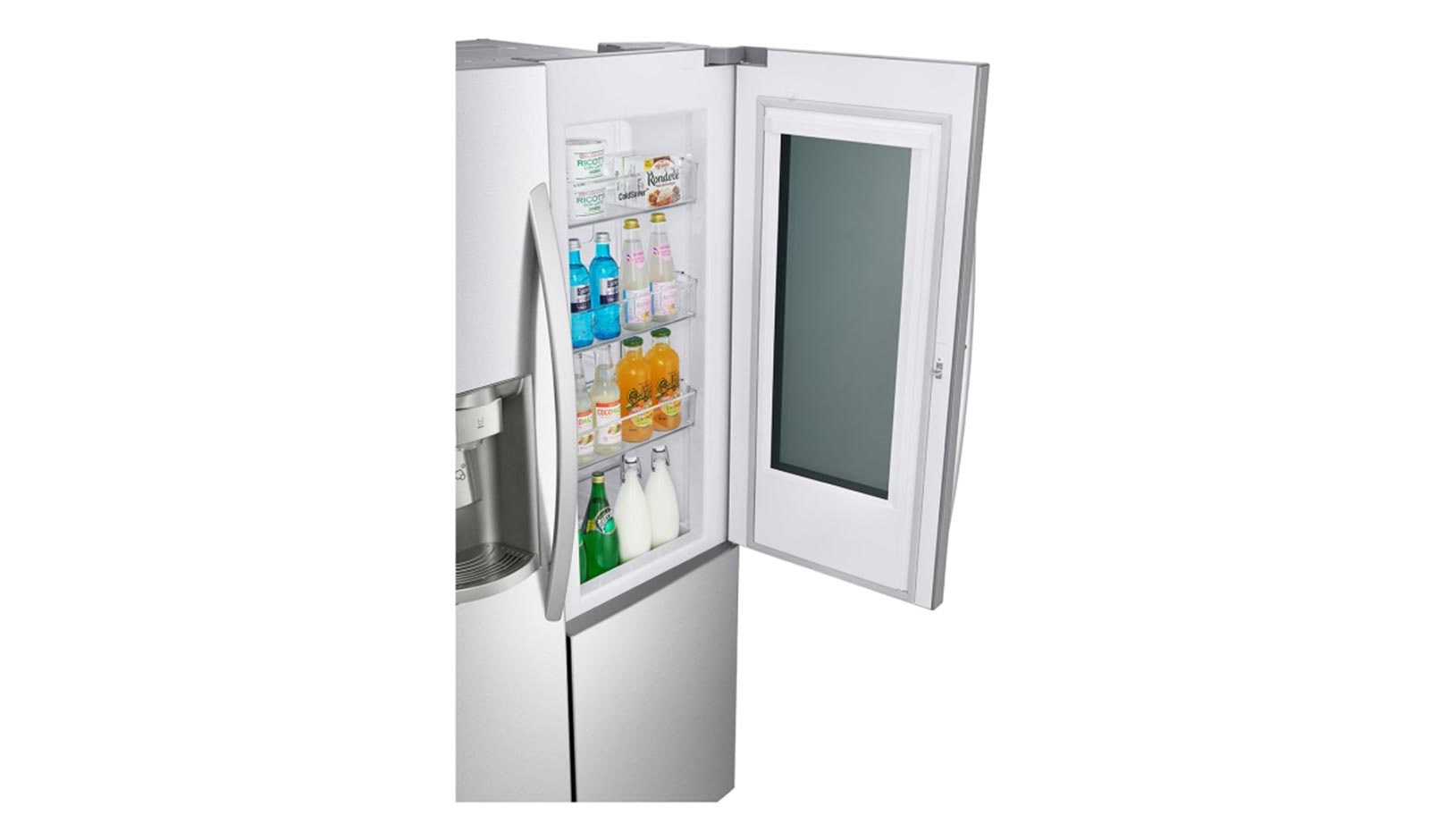 LG Refrigeradora Instaview Door-in-Door con Inverter Linear Compressor (10 años de garantía) y 691L de capacidad, GS74SXS