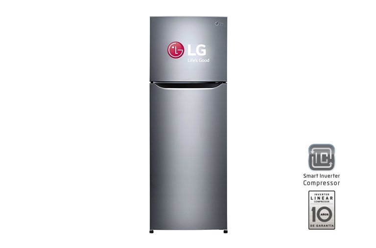 Vista frontal de Refrigeradora con Smart Inverter (10 años de garantía), 205 L de capacidad GT21BPPV