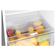 LG Refrigeradora Top Freezer 187L con Múltiple Flujo de aire, Control de humedad y diagnóstico inteligente, GT22BPPD