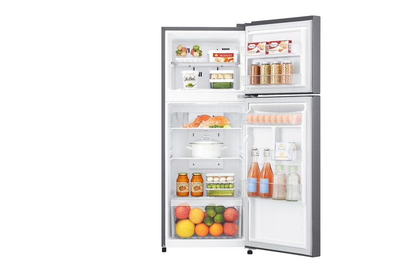LG Refrigeradora Top Freezer 187L con Múltiple Flujo de aire, GT22BPPD
