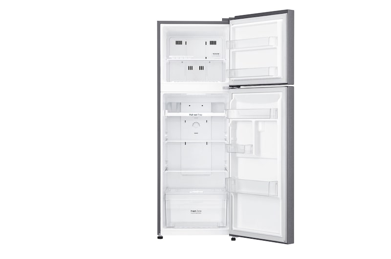 LG Refrigeradora Top Freezer 235L con Múltiple Flujo de aire, Control de humedad y diagnóstico inteligente, GT26BPG