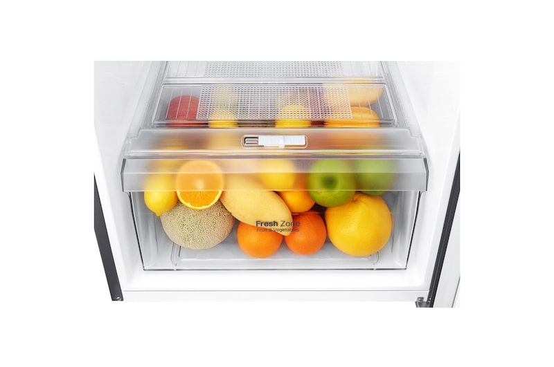 LG Refrigeradora Top Freezer 235L con Múltiple Flujo de aire, Control de humedad y diagnóstico inteligente, GT26BPG