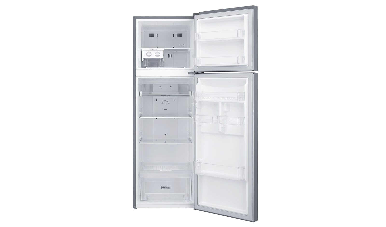 LG Refrigeradora con Smart Inverter Compressor (10 años de garantía) y 272L de capacidad, GT29WPP
