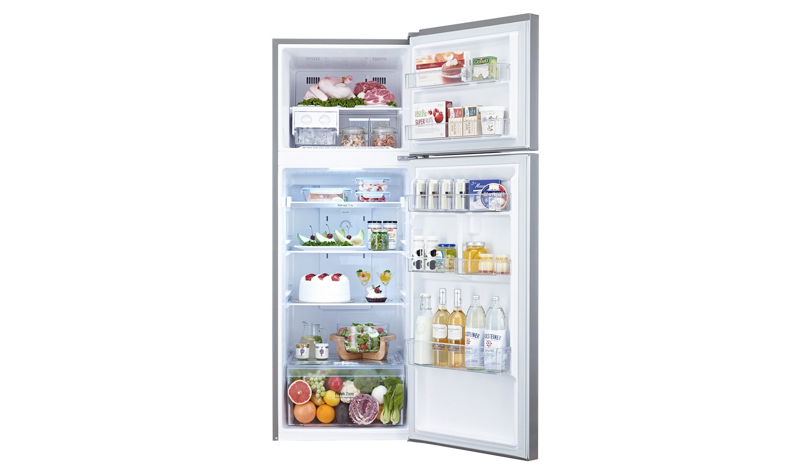 LG Refrigeradora con Smart Inverter Compressor (10 años de garantía) y 272L de capacidad, GT29WPP